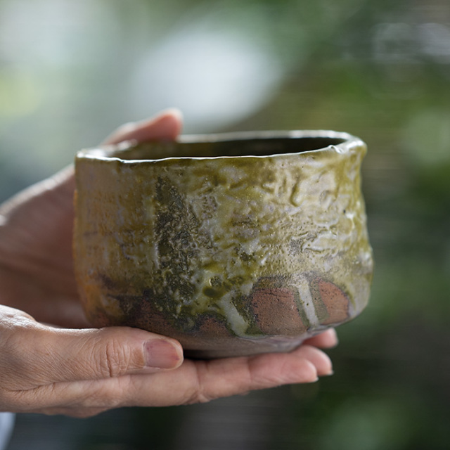 抹茶茶碗　作家　林健人