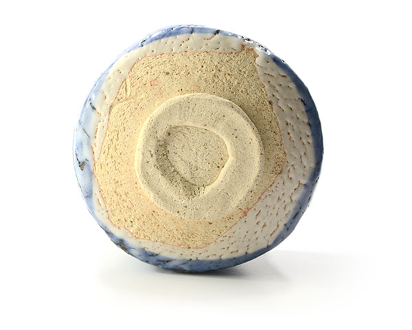 蒼志野茶碗 作家「林健人」