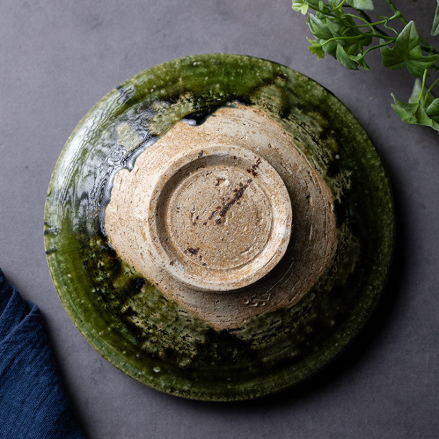 和食器 大和織部平鉢(M) 作家「金本卓也」