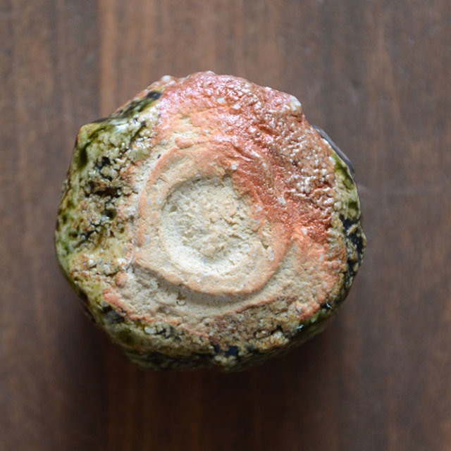 和食器　大和織部ぐい呑(TK-060) 　作家「金本卓也」