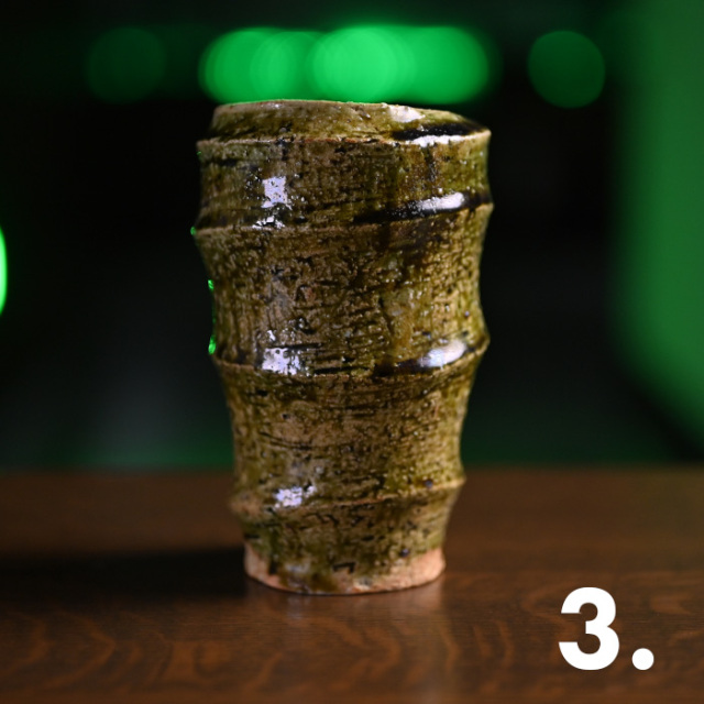 大和織部カップ　作家「金本卓也」