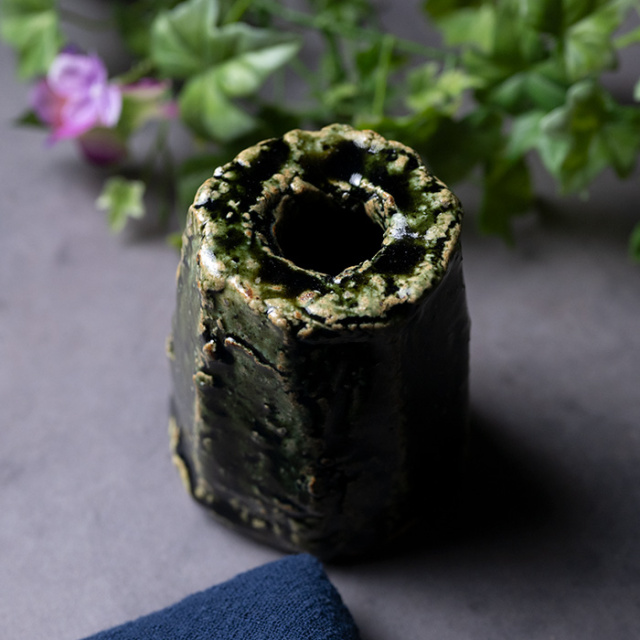 花器　陶芸家　金本卓也