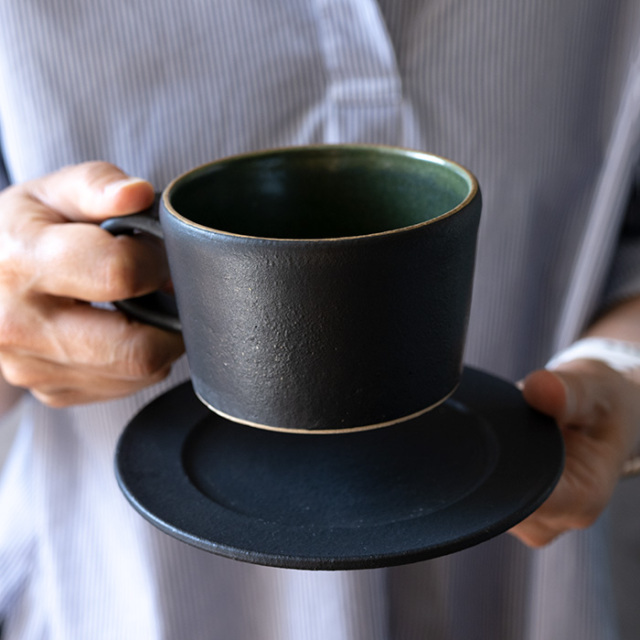 和食器 ノルウェーの森コーヒーカップC&S 作家「森野知子」