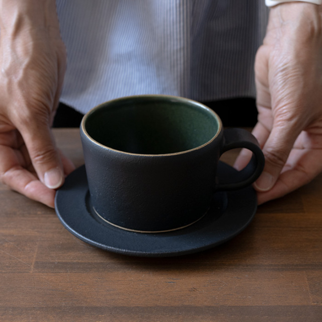 和食器 ノルウェーの森コーヒーカップC&S 作家「森野知子」