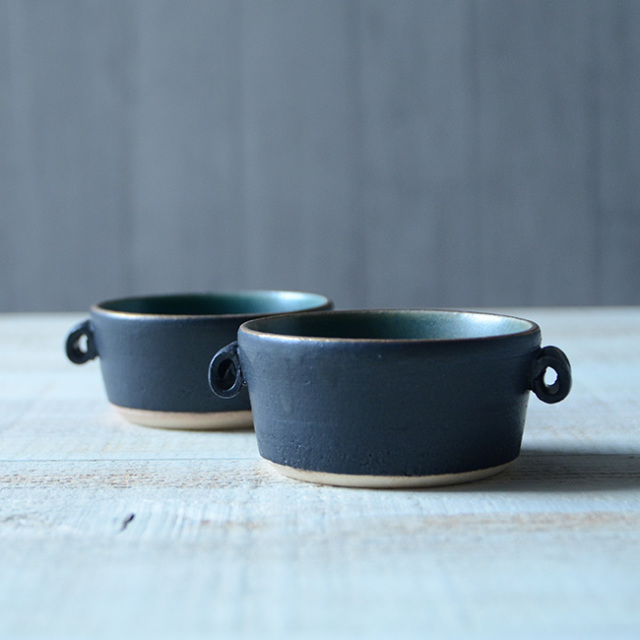 和食器 ノルウェーの森 ココット皿 作家「森野知子」