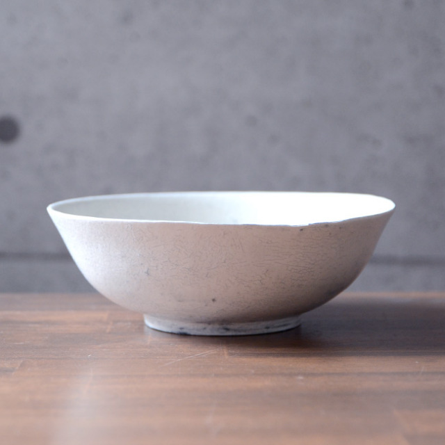 粉引鉢　　作家「横山拓也」