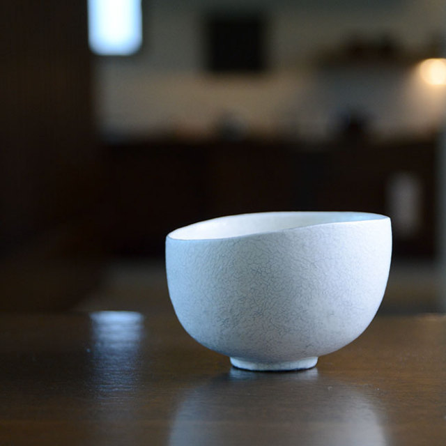 和食器　粉引汲出湯呑ver2.2　作家「横山拓也」
