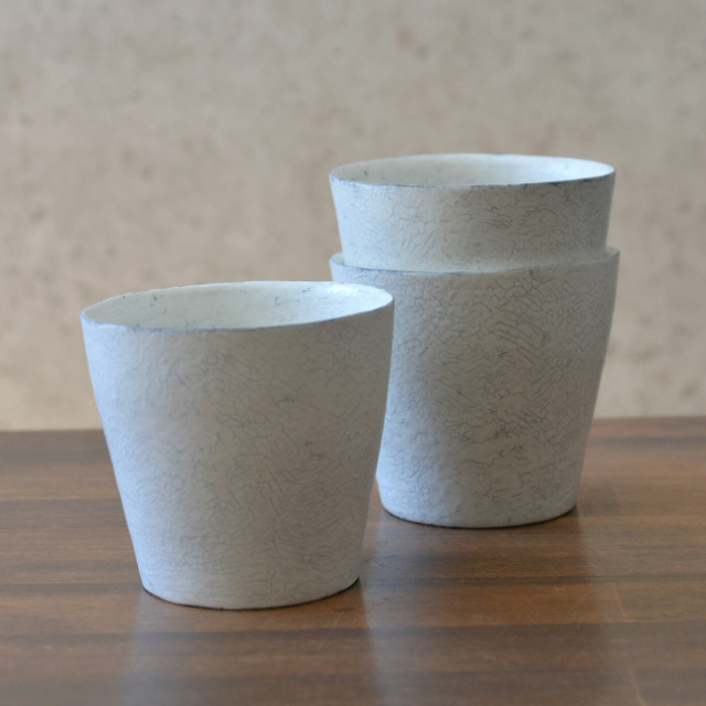 和食器　粉引コップver2.2　作家「横山拓也」
