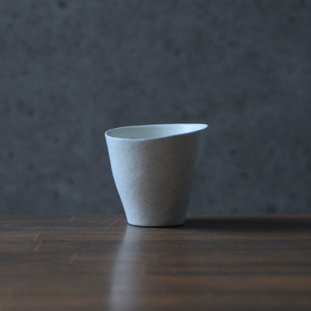 粉引杯 作家「横山拓也」