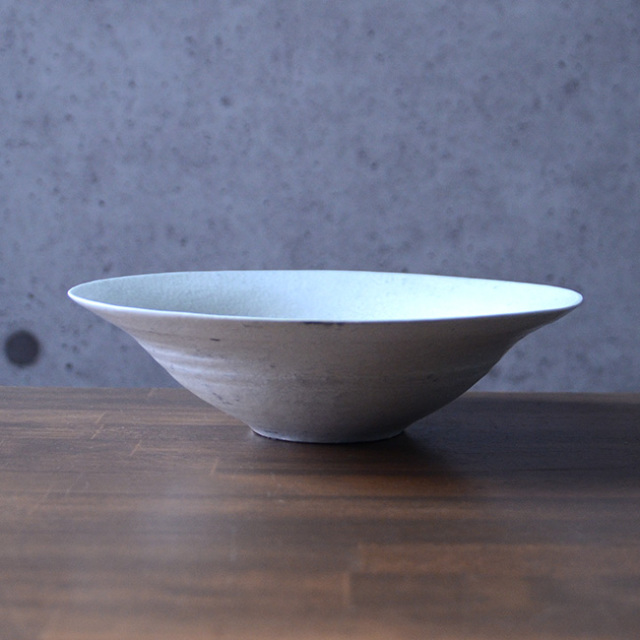 粉引平鉢 (TY-132) 作家「横山拓也」