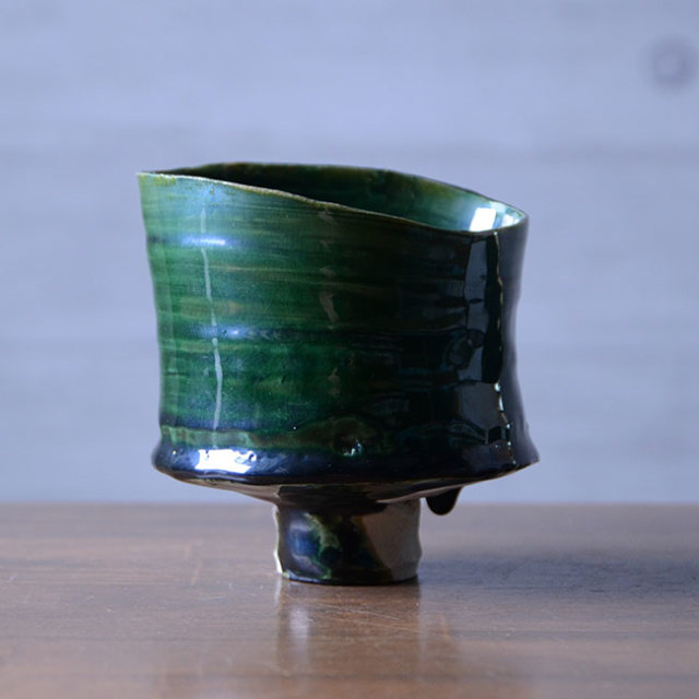 横山拓也　織部茶碗 織部茶碗 (TY-304) 作家「横山拓也」