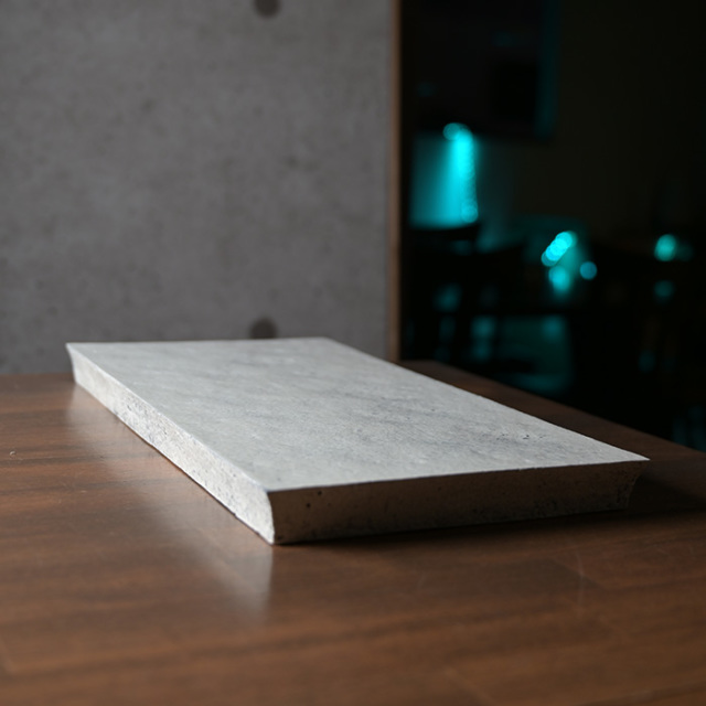 粉引角台皿（TY-204） 作家「横山拓也」