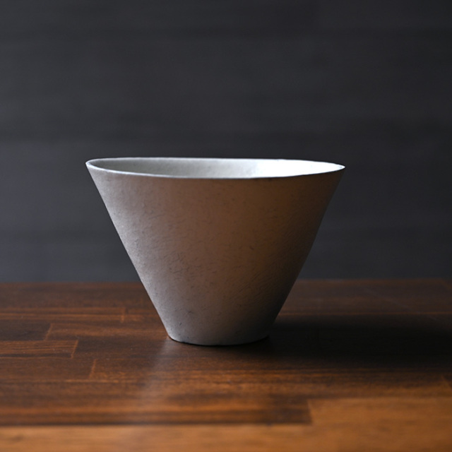 粉引碗-12cm-(TY-214) 作家「横山拓也」