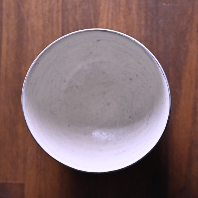 粉引丸碗-12cm-(TY-222) 作家「横山拓也」