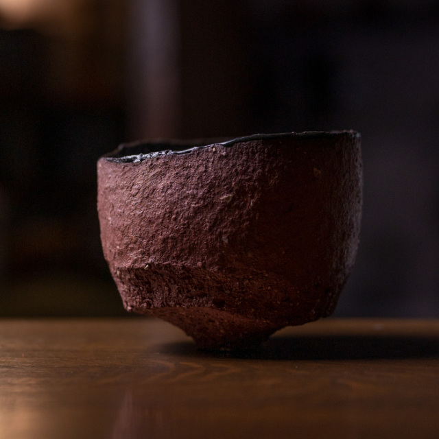 赤/黒茶碗 作家「横山拓也」