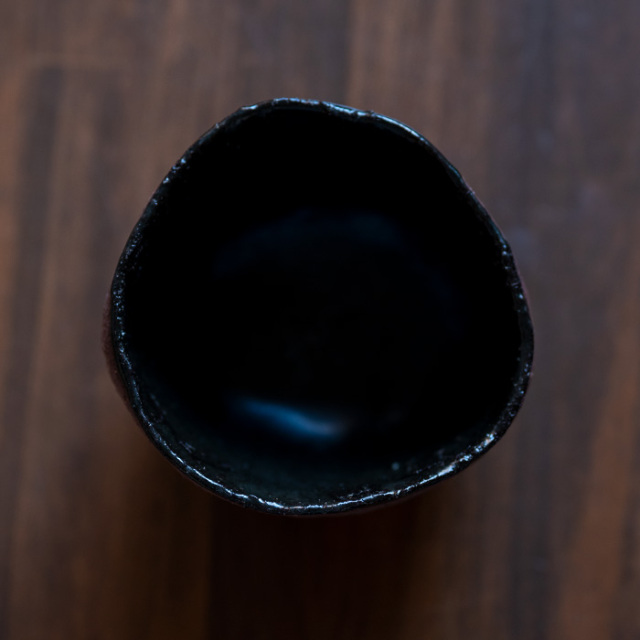赤/黒茶碗 作家「横山拓也」