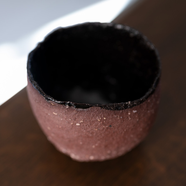 赤/黒茶碗 作家「横山拓也」