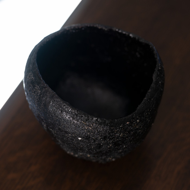 黒茶碗 陶芸家「横山拓也」