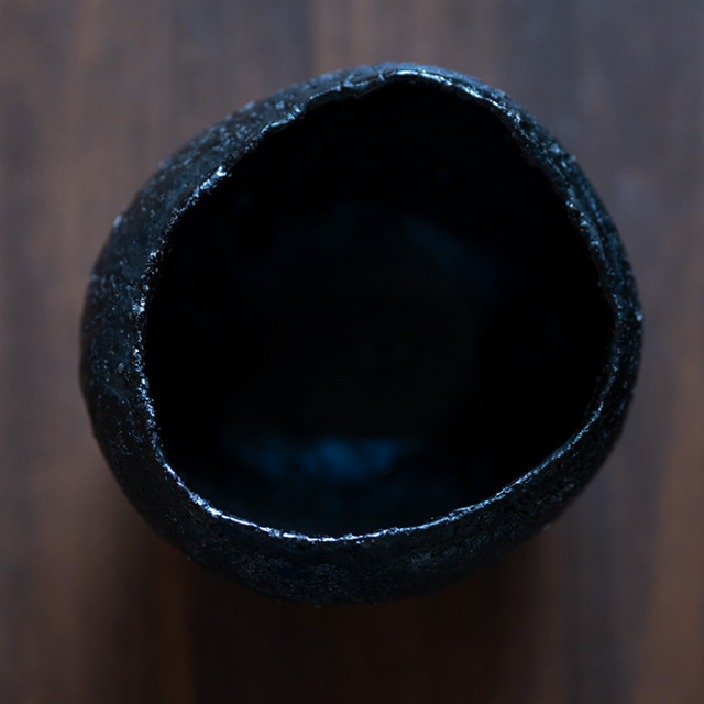 黒茶碗 陶芸家「横山拓也」