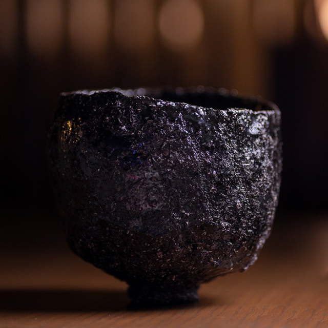 黒茶碗 陶芸家「横山拓也」