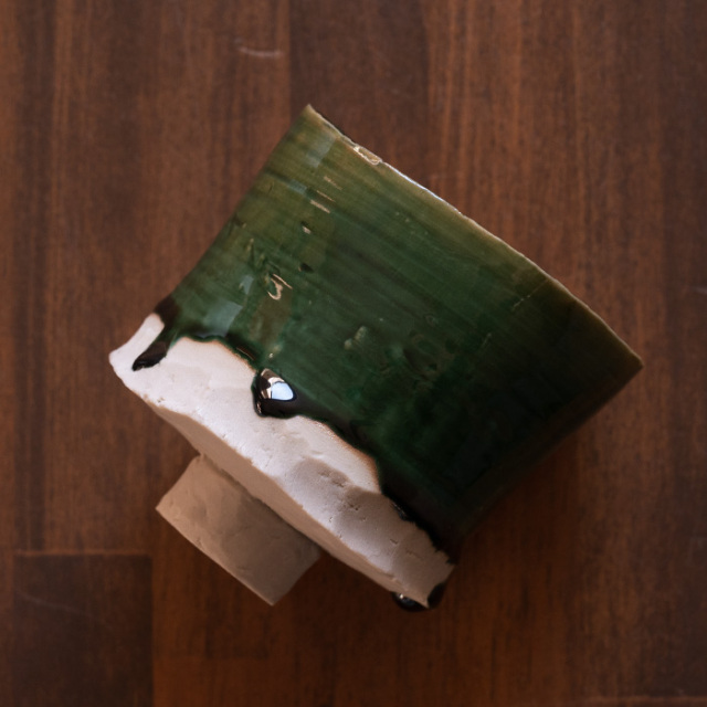 織部茶碗（TY-241） 作家「横山拓也」