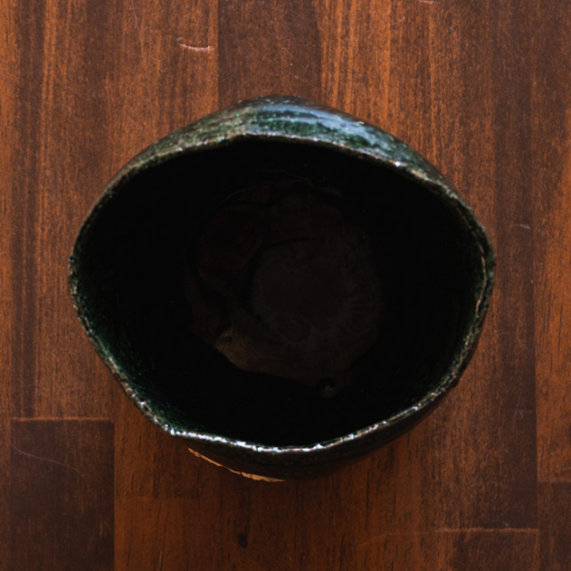 横山拓也　織部茶碗 織部茶碗 (TY-307) 作家「横山拓也」