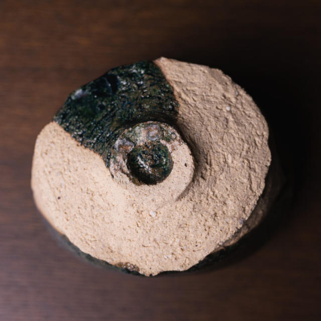 抹茶茶碗　作家　横山拓也