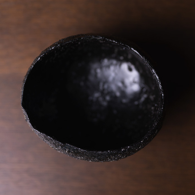 抹茶茶碗　作家　横山拓也