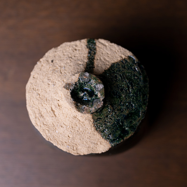 抹茶茶碗　作家　横山拓也