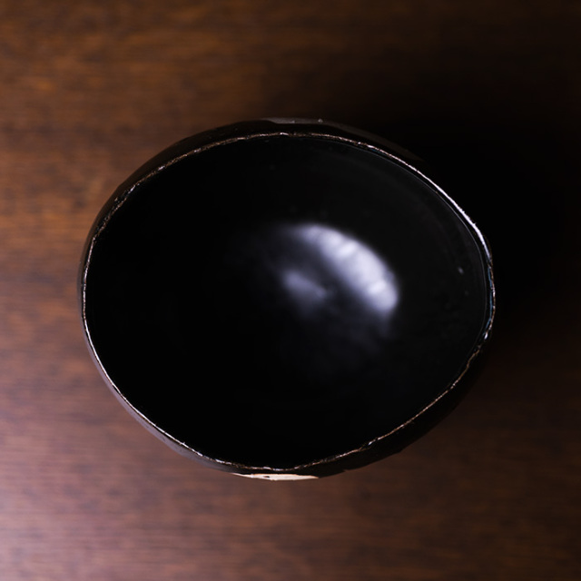 抹茶茶碗　作家　横山拓也