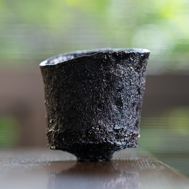 抹茶茶碗　作家　横山拓也