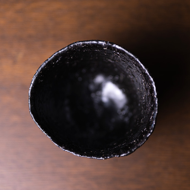 抹茶茶碗　作家　横山拓也