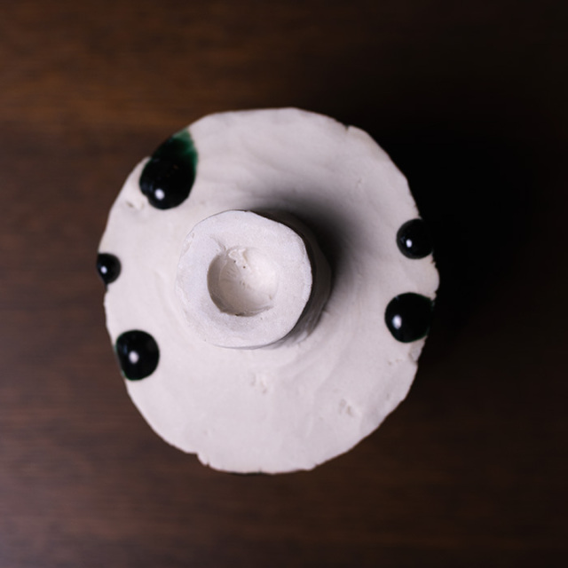 抹茶茶碗　作家　横山拓也