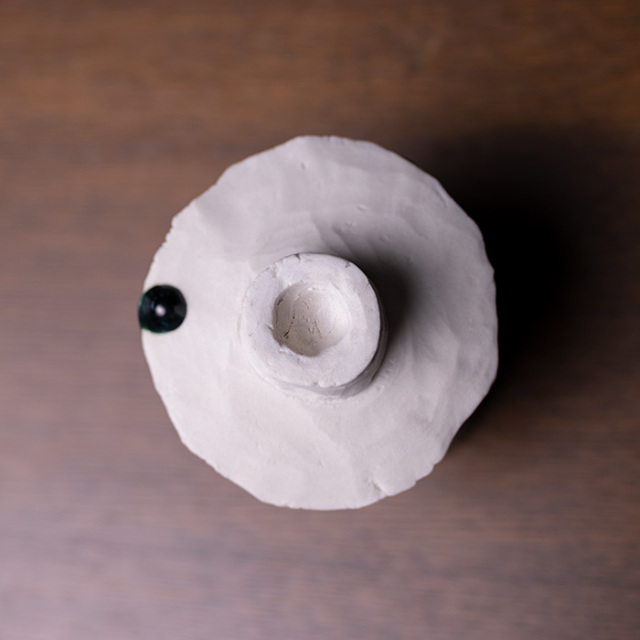 抹茶茶碗　作家　横山拓也