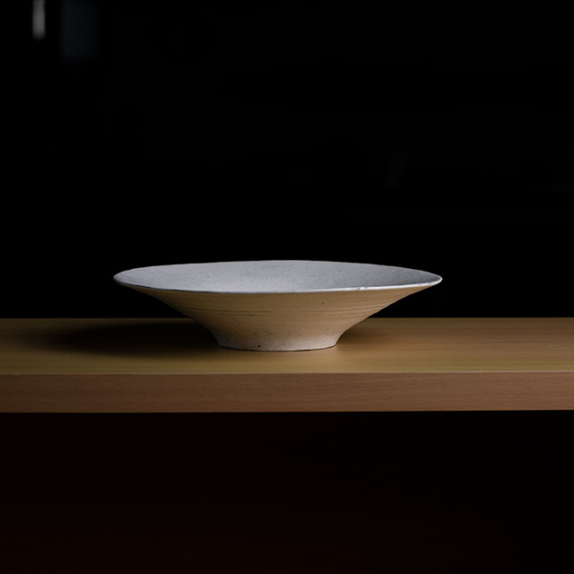 粉引大皿-31.3cm- (TY-274) 作家「横山拓也」