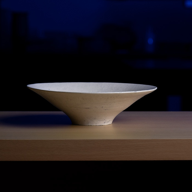 粉引深鉢-23.3cm- (TY-278) 作家「横山拓也」