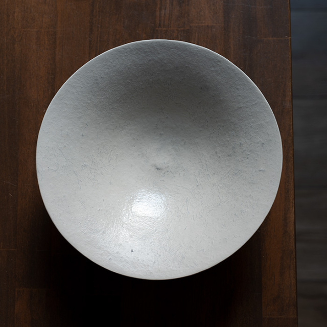 粉引深鉢-23.3cm- (TY-278) 作家「横山拓也」
