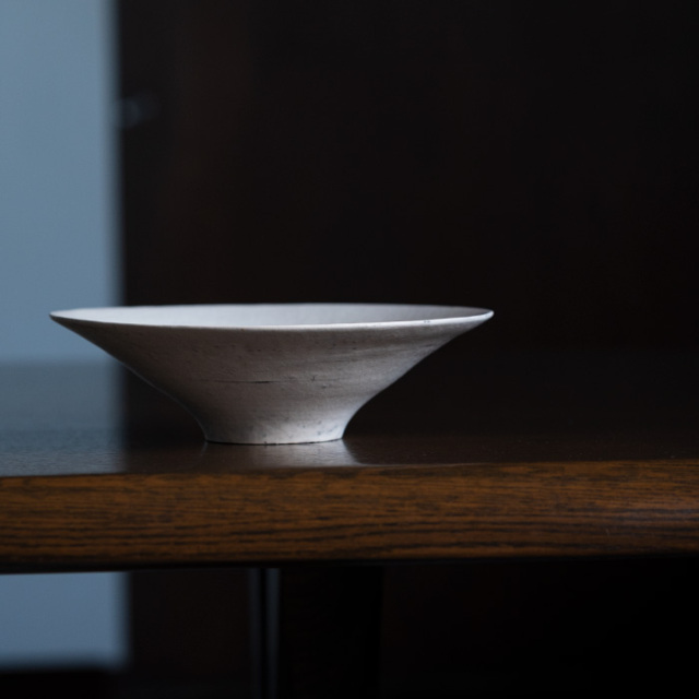 粉引深鉢-23.3cm- (TY-278) 作家「横山拓也」