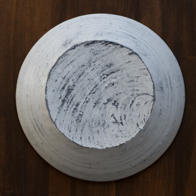 大皿 | 粉引皿 -27cm- (TY-338) 作家「横山拓也」