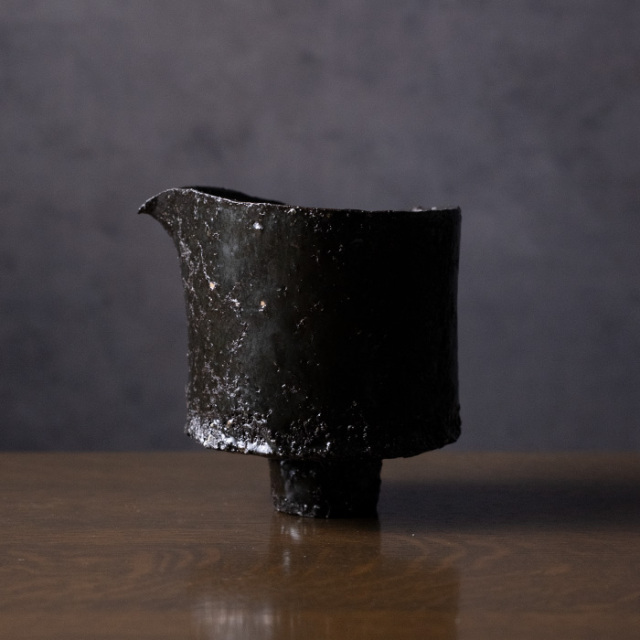 抹茶碗　片口　横山拓也