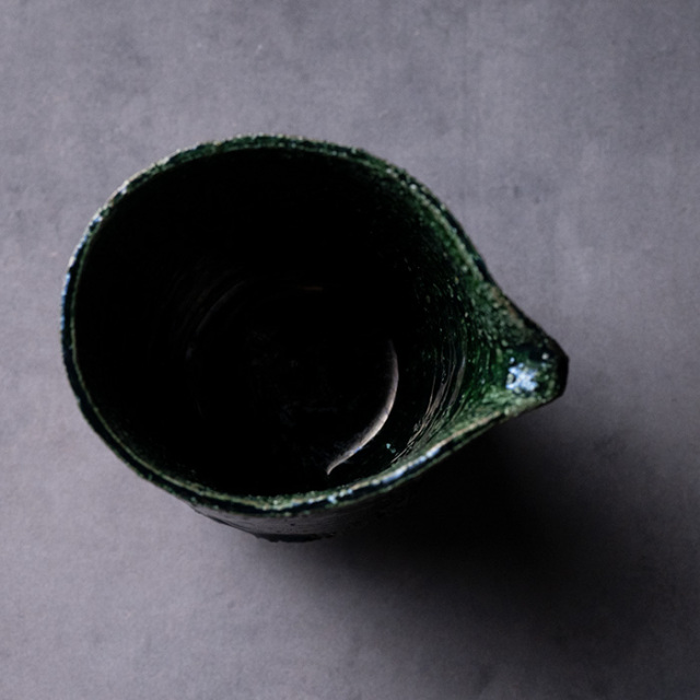 抹茶碗　片口　横山拓也