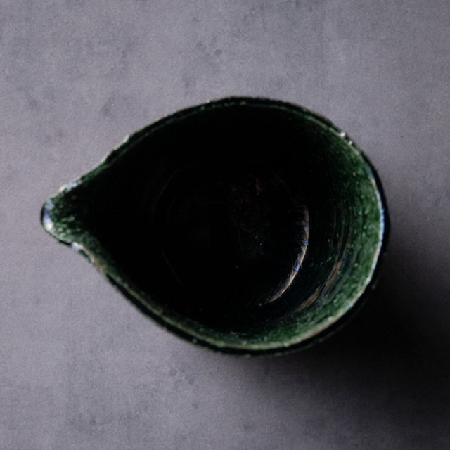 抹茶碗　片口　横山拓也