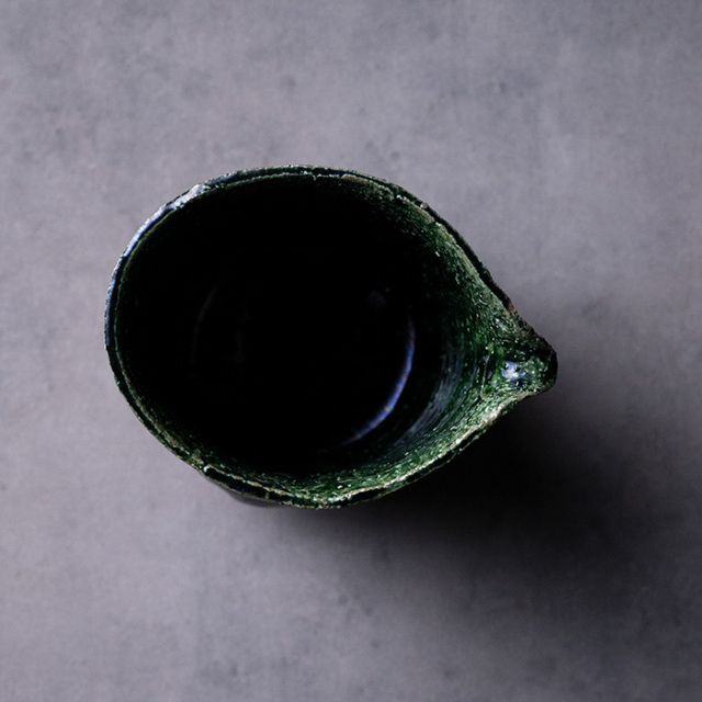 抹茶碗　片口　横山拓也