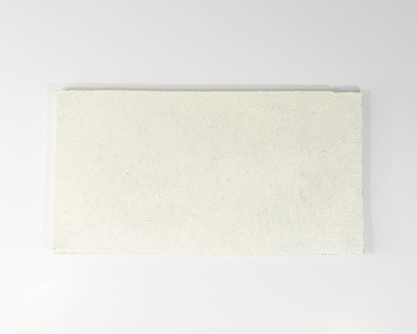 粉引長角皿（大）作家「横山拓也」