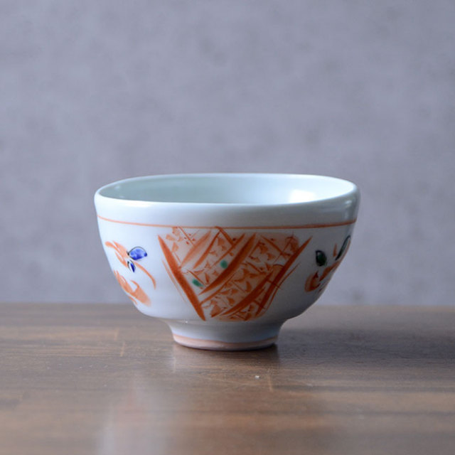 和食器 赤絵飯碗 作家「荒木義隆」