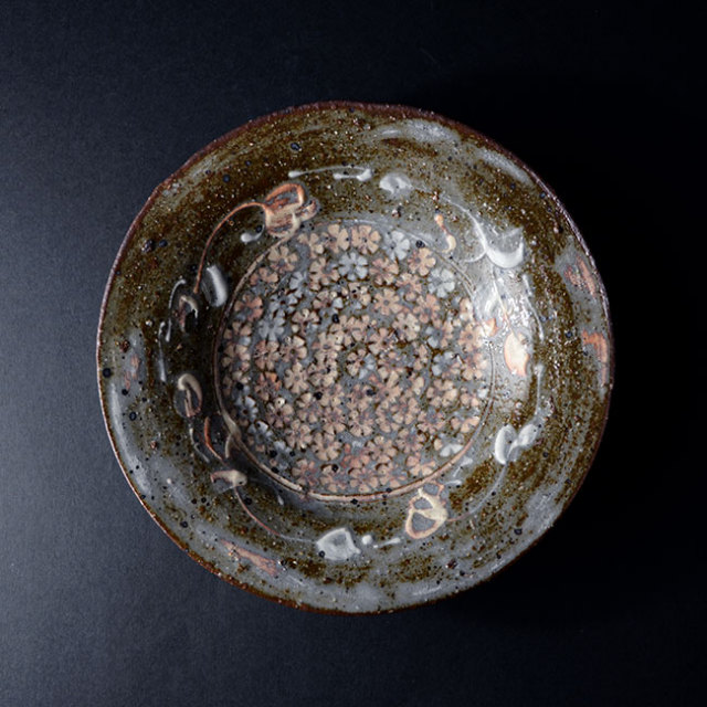 和食器 三島手六寸皿 作家「荒木義隆」