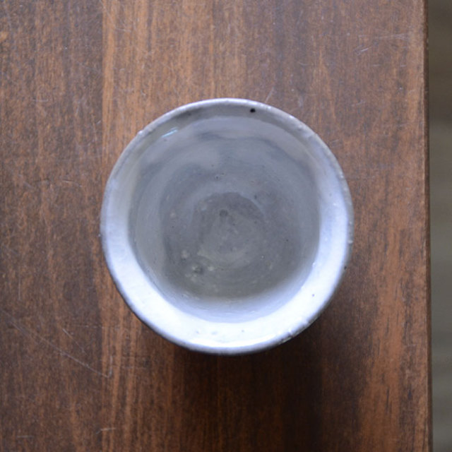 和食器 粉引鎬ぐい呑02 作家「荒木義隆」