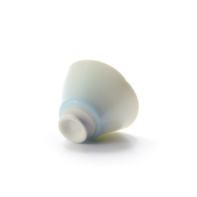 青白磁ぐい呑 作家「永草陽平」