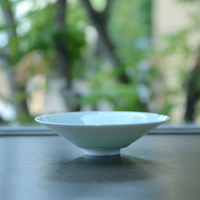 青白磁鉢4.5寸（YN-014） 作家「永草陽平」