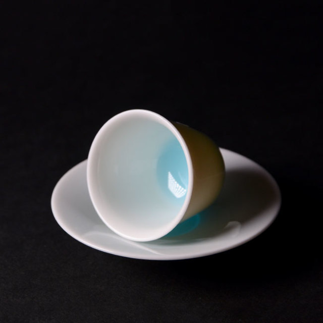 青白磁茶器揃（YN-021） 作家「永草陽平」